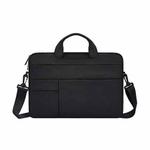 ND05SDJ Oxford Cloth + Nylon Laptop Portable Shoulder Bag, Size:15.6 inch(Black)