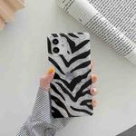 For iPhone 11 Shockproof Shell Pattern Square Protective Case (Zebra)