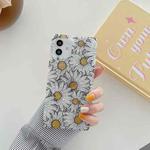 For iPhone 11 Pro Max Shockproof Square Protective Case (Little Daisy)