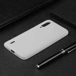For Xiaomi Mi CC9e Candy Color TPU Case(White)
