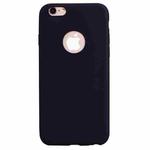For iPhone 6s / 6 Candy Color TPU Case(Black)