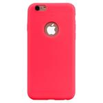 For iPhone 6s / 6 Candy Color TPU Case(Red)