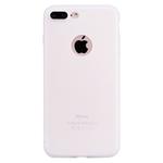 For iPhone 8 Plus / 7 Plus Candy Color TPU Case(White)