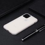 For iPhone 11 Candy Color TPU Case(White)