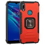 For Huawei Y6 (2019) / Y6 Pro 2019 / Y6s Fierce Warrior Series Armor All-inclusive Shockproof Aluminum Alloy + TPU Protective Case with Ring Holder(Red)