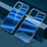 For iPhone 12 Dazzle Colour TPU + PC Transparent Protective Case(Blue Light)