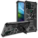 For Motorola Moto G Stylus 5G Shockproof TPU + PC Magnetic Protective Case with Holder(Black)