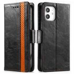 For iPhone 11 Pro CaseNeo Business Splicing Dual Magnetic Buckle Horizontal Flip PU Leather Case with Holder & Card Slots & Wallet (Black)