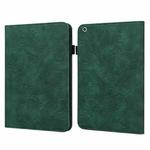 Lace Flower Embossing Pattern Horizontal Flip Leather Case with Holder & Card Slots & Wallet & Photo Frame & Sleep / Wake-up Function For iPad mini  2019 / 4 / 3 / 2 / 1(Green)