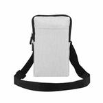 Universal Fashion Waterproof Casual Mobile Phone Waist Diagonal Bag For 7.2 inch and Below Phones(Creamy White)