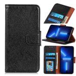 For iPhone 13 Pro Max Nappa Texture Horizontal Flip Leather Case with Holder & Card Slots & Wallet (Black)