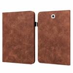 For Samsung Galaxy Tab S2 9.7 T810/T815 Lace Flower Embossing Pattern Horizontal Flip Leather Case with Holder & Card Slots & Wallet & Photo Frame(Brown)