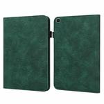 For Samsung Galaxy Tab A 8.0 2019 T290 Lace Flower Embossing Pattern Horizontal Flip Leather Case with Holder & Card Slots & Wallet & Photo Frame(Green)