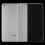 For iPad mini 4 / 5 0.75mm Ultrathin Transparent TPU Soft Protective Case