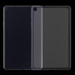 For Galaxy Tab A 8.0 & S Pen (2019) P200 0.75mm Ultrathin Outside Glossy Inside Frosted TPU Soft Protective Case