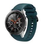 For Huawei Watch 3 / 3 Pro Silicone Watch Band(Army Green)