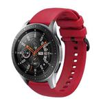 For Huawei Watch 3 / 3 Pro Silicone Watch Band(Dark Red)