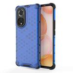 For Honor 50 Shockproof Honeycomb PC + TPU Protective Case(Blue)