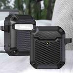 Shield Armor Shield Armor Waterproof Wireless Earphone Protective Case For AirPods 1/2(Black)