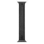 Aluminum Alloy Steel Watch Band For Apple Watch Series 8&7 41mm / SE 2&6&SE&5&4 40mm / 3&2&1 38mm(Black)