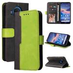 For Nokia G10 / G20 Business Stitching-Color Horizontal Flip PU Leather Case with Holder & Card Slots & Photo Frame(Green)