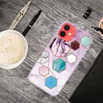 For iPhone 13 mini B Series Marble Pattern TPU Protective Case (GK-A9)