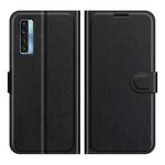 For TCL 20S / 20 5G / 20L Litchi Texture Horizontal Flip Protective Case with Holder & Card Slots & Wallet(Black)