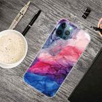 For iPhone 13 Pro Abstract Marble Pattern TPU Protective Case (Abstract Red)