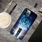 For iPhone 13 Pro Painted Pattern High Transparent TPU Protective Case (The Lion King)
