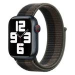 Loop Type Sport Watch Band For Apple Watch Series 9&8&7 41mm / SE 3&SE 2&6&SE&5&4 40mm / 3&2&1 38mm (Black Grey)