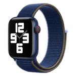 Loop Type Sport Watch Band For Apple Watch Series 9&8&7 41mm / SE 3&SE 2&6&SE&5&4 40mm / 3&2&1 38mm(Dark Sea Blue)