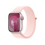 Loop Type Sport Watch Band For Apple Watch Series 9&8&7 41mm / SE 3&SE 2&6&SE&5&4 40mm / 3&2&1 38mm (Sand Pink)