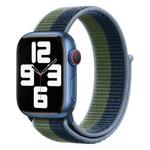 Loop Type Sport Watch Band For Apple Watch Ultra 49mm&Watch Ultra 2 49mm / Series 9&8&7 45mm / SE 3&SE 2&6&SE&5&4 44mm / 3&2&1 42mm (Blue Green)