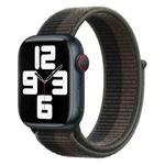 Loop Type Sport Watch Band For Apple Watch Ultra 49mm&Watch Ultra 2 49mm / Series 9&8&7 45mm / SE 3&SE 2&6&SE&5&4 44mm / 3&2&1 42mm (Black Grey)