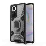 For Honor 50 Pro Space PC + TPU Ring Holder Protective Case(Silver)