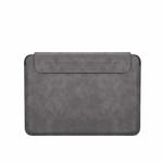 PU03 Lightweight Sheepskin Notebook Liner Bag, Size:14.1-15.4 inch(Deep Space Gray)