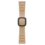 Modern Style Silicone Watch Band For Apple Watch Series 8&7 41mm / SE 2&6&SE&5&4 40mm / 3&2&1 38mm, Style:Black Buckle(Walnut)