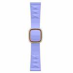 Modern Style Silicone Watch Band For Apple Watch Series 8&7 41mm / SE 2&6&SE&5&4 40mm / 3&2&1 38mm, Style:Rose Gold Buckle(Purple)