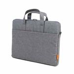 POFOKO A530 Series Portable Laptop Bag with Removable Strap, Size:13.3 inch(Light Gray)