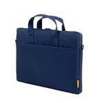 POFOKO A530 Series Portable Laptop Bag with Small Bag & Removable Strap, Size:14-15.4 inch(Navy Blue)