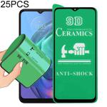 For Motorola Moto G10 25 PCS 9D Full Screen Full Glue Ceramic Film