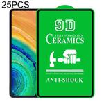 For Huawei MatePad Pro 10.8 25 PCS 9D Full Screen Full Glue Ceramic Film