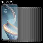 For OPPO Reno4 Z 5G 10 PCS 0.26mm 9H 2.5D Tempered Glass Film