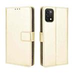 For Umidigi A11 Crazy Horse Texture Horizontal Flip Leather Case with Holder & Card Slots & Lanyard(Gold)