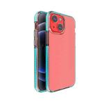 For iPhone 13 mini TPU Double-color Shockproof Protective Case (Sky Blue)