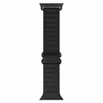 Japanese Word Buckle Silicone Watch Band For Apple Watch Series 8&7 41mm / SE 2&6&SE&5&4 40mm / 3&2&1 38mm(Black)