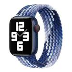Single Loop Weaving Nylon Watch Band, Size: XS 128mm For Apple Watch Series 8&7 41mm / SE 2&6&SE&5&4 40mm / 3&2&1 38mm(Blueberry)