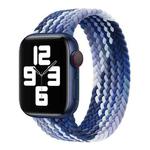 Single Loop Weaving Nylon Watch Band, Size: S 135mm For Apple Watch Series 8&7 41mm / SE 2&6&SE&5&4 40mm / 3&2&1 38mm(Blueberry)