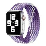 Single Loop Weaving Nylon Watch Band, Size: M 145mm For Apple Watch Series 8&7 41mm / SE 2&6&SE&5&4 40mm / 3&2&1 38mm(Grape Purple)