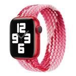 Single Loop Weaving Nylon Watch Band, Size: L 155mm For Apple Watch Series 8&7 41mm / SE 2&6&SE&5&4 40mm / 3&2&1 38mm(Strawberry Red)